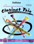 Indiana by Hanley James - Holcombe Bill - for Clarinet Trio