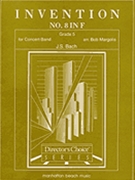 Invention #8 In F by Bach Johann Sebastian - Margolis Bob - for Concert Band