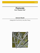 Pastorale From Il Pastor Fido Opus 13 by Vivaldi Antonio Lucio for Flute Choir