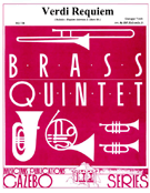 Verdi Requiem by Verdi Giuseppe - Holcombe Jr Bill - for Brass Quintet