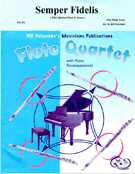 Semper Fidelis by Sousa John Philip - Holcombe Bill - for Flute Quartet