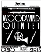 Spring From The 4 Seasons Opus 8 #1 by Vivaldi Antonio Lucio - Holcombe Bill - for Woodwind Quintet