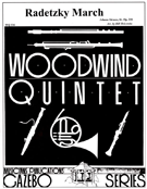 Radetzky March Opus 228 by Strauss Johann Sr - Holcombe Bill - for Woodwind Quintet