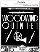 Prelude Fr0m Suite Bergamasque by Debussy Claude - Holcombe Bill - for Woodwind Quintet