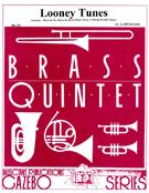 Looney Tunes by Medley - Holcombe Bill - for Brass Quintet