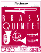 Nocturno by Strauss Franz - Holcombe Jr Bill - for Brass Quintet