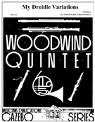 My Dreidle Variations by Traditional - Holcombe Bill and Bil - for Woodwind Quintet
