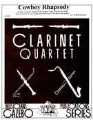 Cowboy Rhapsody by - Holcombe Bill - for Clarinet Quartet