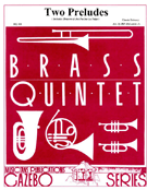 2 Preludes by Debussy Claude - Holcombe Jr Bill - for Brass Quintet