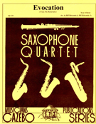 Evocation From Iberia Suite by Albeniz Isaac - Holcombe Bill and Bil - for Saxophone Quartet