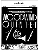 Andante (mvt 3serenade In D Min Op44) by Dvorak Antonin - Holcombe Jr Bill - for Woodwind Quintet
