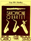 Gay 90's Medley by - Holcombe Bill - for Saxophone Quartet