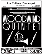 Les Collines D'anacapri by Debussy Claude - Holcombe Jr Bill - for Woodwind Quintet