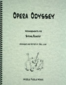 Opera Odyssey by Rossini Donizetti Mozart Puccini Bellini and more - Lish Joel - for Str Quartet S