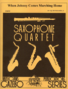 When Johnny Comes Marching Home by - Holcombe Jr Bill - for Saxophone Quartet