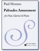 Palisades Amusement by Moravec Paul for Woodwind Duet