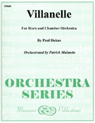 Villanelle by Dukas Paul - Malando Patrick - for French Horn w/ Chamber Orchestra