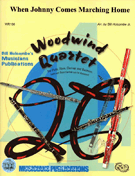 When Johnny Comes Marching Home by - Holcombe Jr Bill - for Woodwind Quartet
