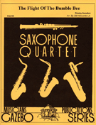 Flight Of The Bumble Bee by Rimsky-Korsakov Nikolai - Holcombe Jr Bill - for Saxophone Quartet