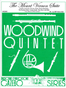 Mount Vernon Suite by - Holcombe Bill - for Woodwind Quintet