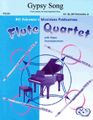 Gypsy Song by Bizet Georges - Holcombe Jr Bill - for Flute Quartet