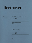 String Quartet In A Minor Opus 132 by Beethoven Ludwig van for Str Quartet