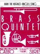 Hark The Herald Angels Sing by - Dorsey and Holcombe - for Brass Quintet