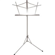 Music Stand--Wire Belmonte - 3-section - Nickel for Accessorie