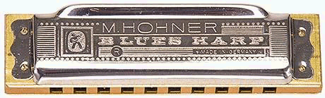 Harmonica--hohner Blues Harp G - 10-hole - Key Of G for Harmonica