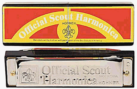 Harmonica--hohner Official Scout C - 10-hole - Key Of C for Harmonica