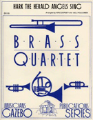 Hark The Herald Angels Sing by - Dorsey and Holcombe - for Brass Quartet