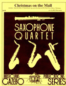 Christmas On The Mall by - Holcombe Bill - for Saxophone Quartet S