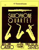 O Tannenbaum by - Holcombe Bill - for Saxophone Quartet S