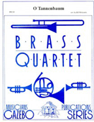 O Tannenbaum by - Holcombe Bill - for Brass Quartet