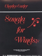 Sonata For Winds by Carter for Full Score