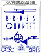 Christmas Jazz Suite by - Holcombe Bill - for Brass Quartet