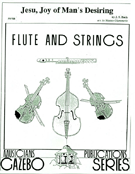Jesu Joy Of Man's Desiring by Bach Johann Sebastian - Holcombe Bill - for Flute w/st