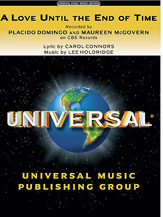 Love Until The End Of Time by Domingo Placido for PVG