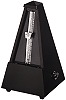 Metronome--Wittner Standard Wood 806 - 806 - Ebony Gloss - w/o Bell for Mechanical
