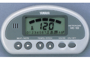 Metronome--Yamaha ME100 Compact - ME100 - Black for Digital Me