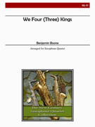 We 4 (3) Kings by - Boone Benjamin - for Alto Saxophone 4