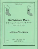 16 Christmas Duets by B-flat Instruments - Matchett S - for Bb Instruments