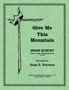 Spirit Of God Descend Upon My Heart by - Everson Dana - for Brass Quintet