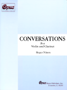 Conversations by Nixon Roger for Instrument Duet