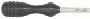 Baton--Mollard Lancio - 14" Carbon Fiber/whi - Aluminum/black Handl for Baton