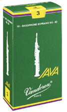 Reed--sop Sax Vandoren Java - Strength 3 1/2 - Box Of 10 for Soprano Sax Reed