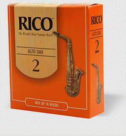 Reed--alto Sax Rico Regular - Strength 3 1/2 - Single for Alto Sax Reed