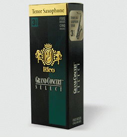 Reed--tenor Sax Rico Gcs Traditional - Strength 4 - Single for Tenor Sax Reed