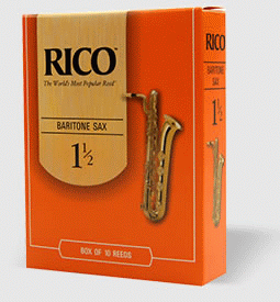 Reed--bari Sax Rico Regular - Strength 2 - Single for Bari Sax Reed