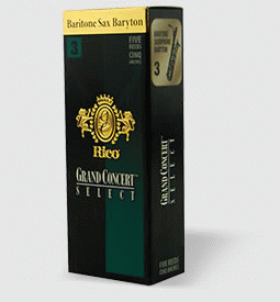 Reed--bari Sax Rico Gcs Traditional - Strength 2 1/2 - Single for Bari Sax Reed